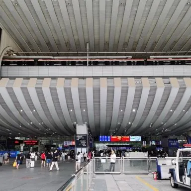 Airport terminal used to represent public-facility drinking-water demand