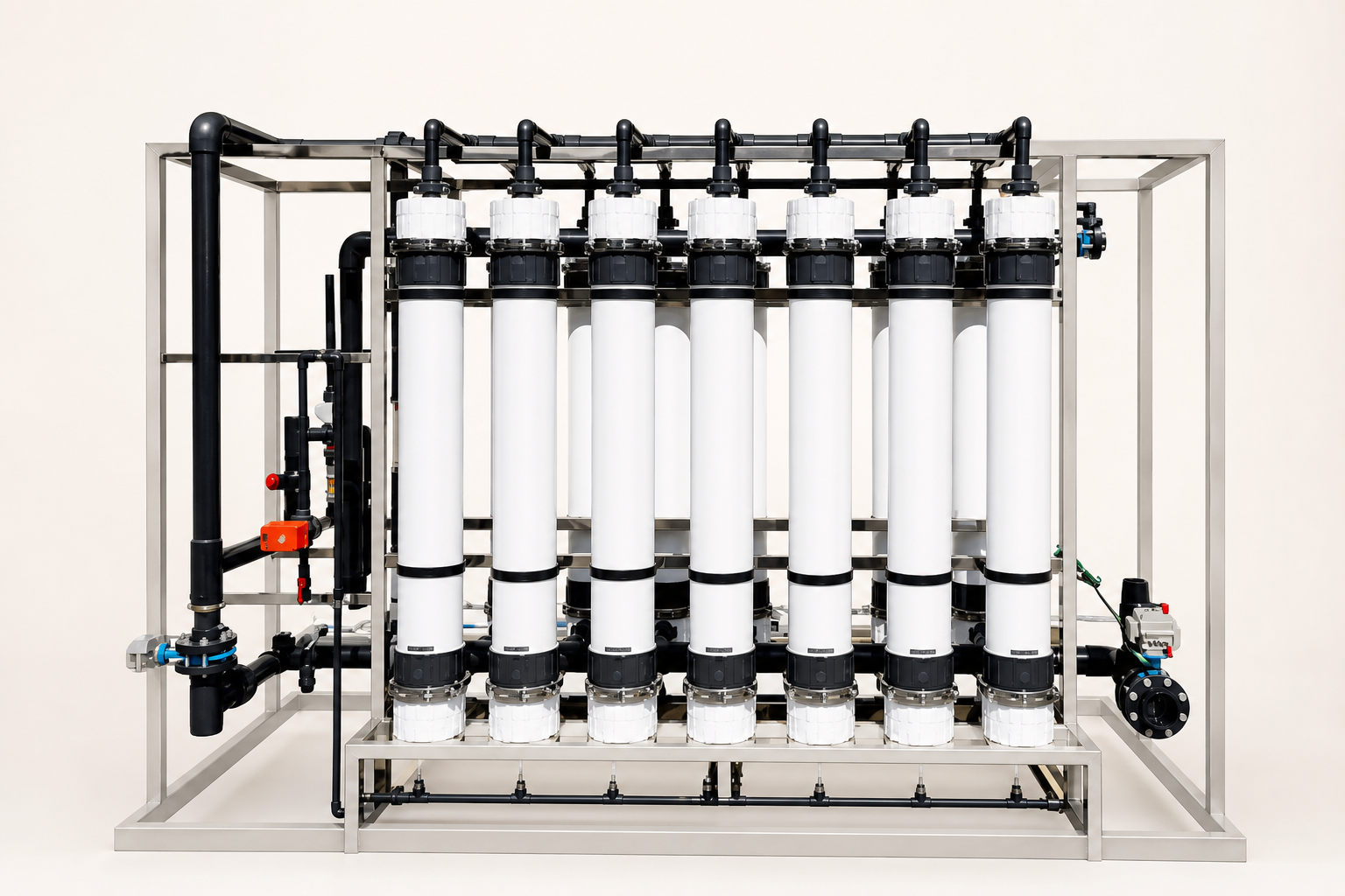 Unbranded industrial ultrafiltration membrane rack